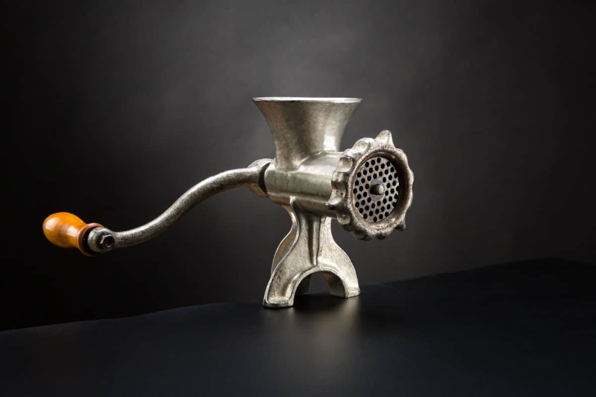 چرخ گوشت دستی
