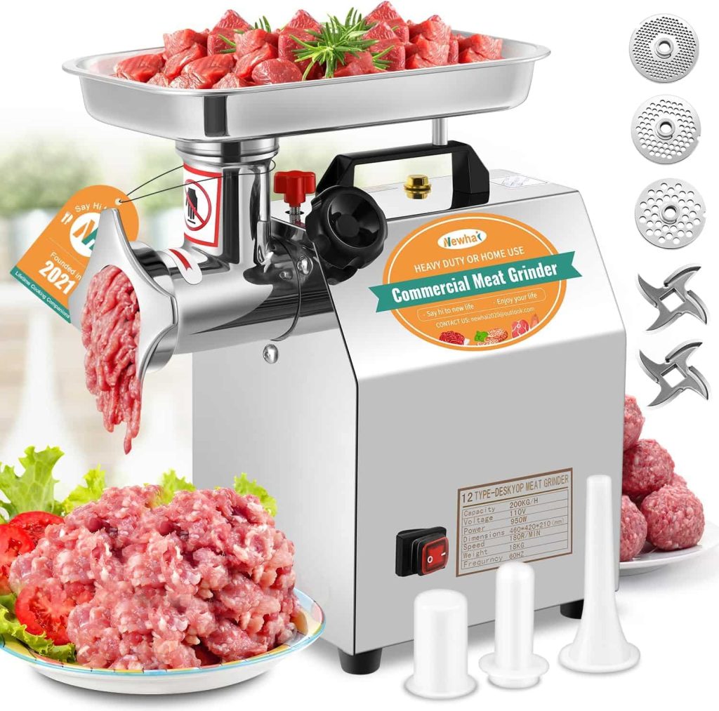 بررسی انواع چرخ گوشت صنعتی
