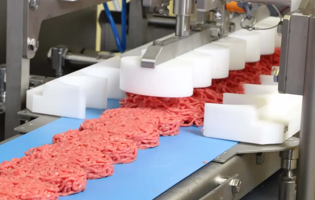 کنترل کیفیت و تضمین EEAT در خط تولید همبرگر صنعتی